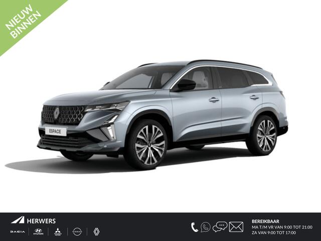 Renault ESPACE E-Tech full hybrid 200 iconic 5p. / Nieuw Te Bestellen /