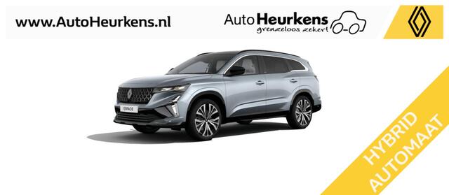 Renault ESPACE E-Tech full hybrid 200 iconic 5p. | Nieuwste uitvoering | Pack Vision | Pack Light and Sound |