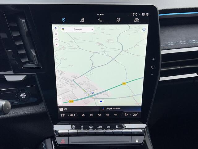 Renault ESPACE E-Tech full hybrid 200 esprit Alpine 7p. / Fabrieksgarantie tot 02-2027 / Dealer onderhouden / 7 persoons / 1.500 kg trekgewicht / Elektrische stoelen met massage functie / Elektrische klep / HUD / Camera 360° / Navi / Apple Carplay Android / 20" LM wiel