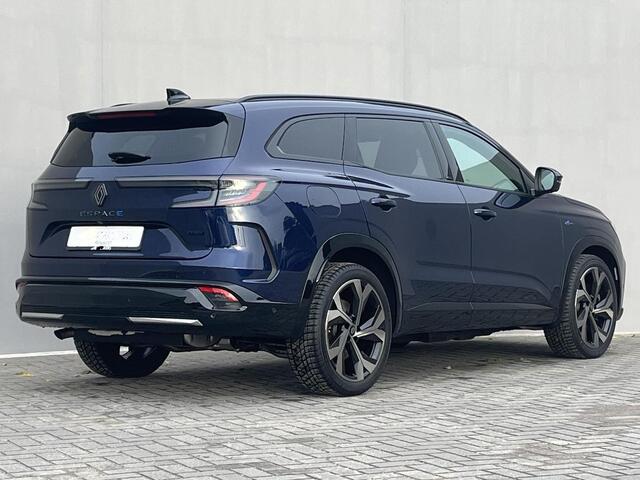 Renault ESPACE E-Tech full hybrid 200 esprit Alpine 7p. GLAZEN PANORAMA DAK/ PACK DRIVERS ASSIST/ PACK WINTER/ FULL LED/ PARK ASSIST RONDOM/ ELEK. BED. ACHTERKLEP/ 7 PERSOONS! ETC... RIJKLAAR!