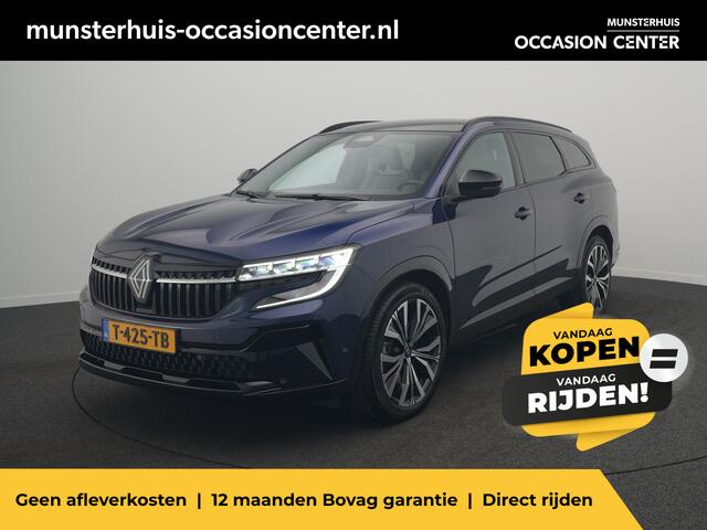 Renault ESPACE E-Tech Full Hybrid 200 Iconic 7p. - RIJKLAARPRIJS - 7-persoons - Adaptive Cruise Control - Stoel- en Stuurverwarming - Massage - Rondomzichtcamera - Panoramadak - Dealeronderhouden