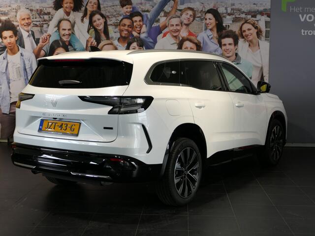 Renault ESPACE E-Tech full hybrid 200 techno 7p. - NIEUW! - Rondom camera - Stuur, stoel en voorruitverwarming - Parkeerassistent