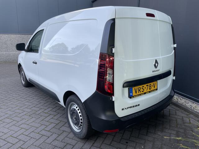 Renault EXPRESS 1.5 dCi 75 Comfort Airco - Cruise control - Park.Sensoren -A - USB/AUX/Bluetooth - MF Lederen stuurwiel - CD+AB - Ramen E-VZ - Spiegels E-V+V - Zijwand Bet. - Laadvloer - Tussenschot V - Zijschuifd. R