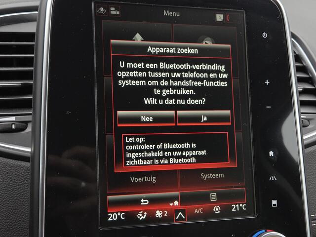 Renault GRAND SCENIC 1.3 TCe Intens 160 PK Automaat / 1e Eigenaar / Dealer Onderhouden / Lederen Bekleding met Elektrische Stoelen / Adaptief Cruise Control / Head Up Display / Bose Audio / Stoelverwarming / Dode Hoek Detectie / Achteruitrijcamera / Z.G.A.N. WINTERSET LM 7 / 