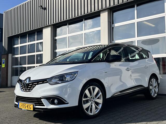 Renault GRAND SCENIC 1.3 TCe Limited Airco Cruise control Parkeersensoren achter Telefoonverbinding Stuurwielbediening 5-Persoons Navigatiesysteem
