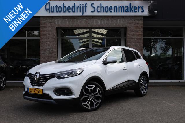Renault KADJAR 1.3 TCe Black Edition LEER PANO ADAPTIVE-CRUISE CLIMA NAVI DAB ELEC.VERST.STOELEN/INKLAPBARE SPIEGELS. DODEHOEK 2XPDC 19''LMV