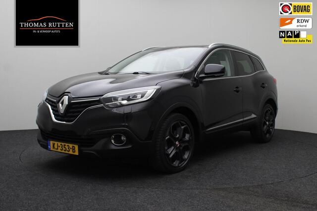 Renault KADJAR 1.2 TCe Extase 2016 NAP | FULL OPTION | Panoramadak | BOSE | Camera | Navigatie | Bluetooth | Voorruitverwarming | Climate control | Lane assist | Parkeerhulp | Stoelverwarming | Lederen bekleding | LED | Lichtmetaal | Keyless