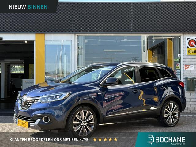Renault KADJAR 1.2 TCe Bose | Trekhaak | Pack winter | Navigatie | Achteruitrijcamera | LED | DAB | Climate Control | Key-less | Leer |