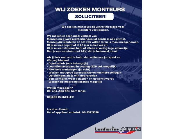 Renault KANGOO 1.5 Blue dCi 95 pk L1 20x Voorraad, v.a. 16.800,- ex BTW, Airco, Apple Carplay, Camera, Cruise Control, PDC achter, 2-Zits