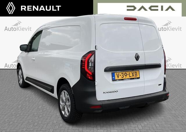 Renault KANGOO E-Tech Extra L2 44 kWh vierseizoensbanden en extended grip,houten laadvloer en polypro zijwandbekleding laadruimte,16" lm velgen