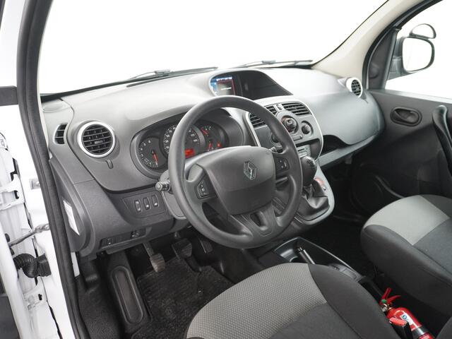 Renault KANGOO 1.5DCi 75 Airco Trekhaak Navi Cruise Control R-link Multimedia Pdc Energy Comfort Schuifdeur met raam Wandbetimmering Tussenwand 1e Eigenaar Euro 6