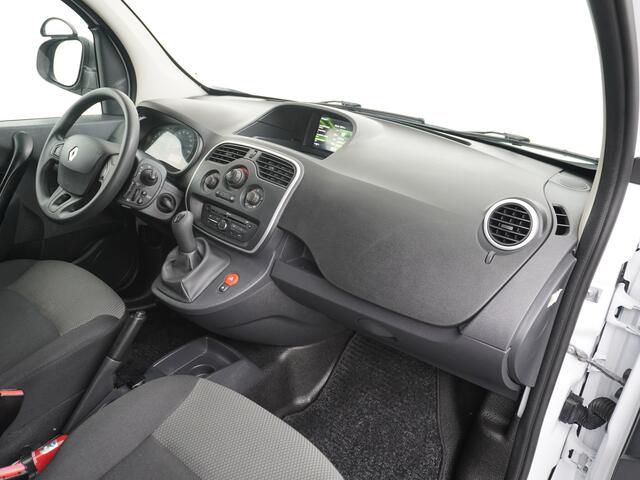 Renault KANGOO 1.5DCi 75 Airco Trekhaak Navi Cruise Control R-link Multimedia Pdc Energy Comfort Schuifdeur met raam Wandbetimmering Tussenwand 1e Eigenaar Euro 6