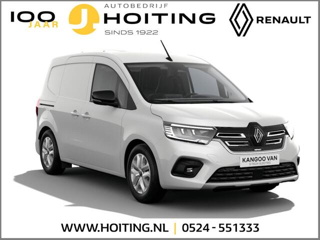 Renault KANGOO E-Tech L1 44 kWh Extra NIEUW / NU ¤27.850,- RIJKLAAR ! * ADAPT. CC, CAMERA, STOELVERW.*