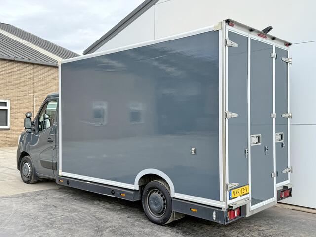 Renault MASTER Plancher T35 2.3 dCi 150pk Automaat APK 06-2026 Luchtvering LED Airco Cruise Control Camera Foodtruck Meubelbak Paardenwagen