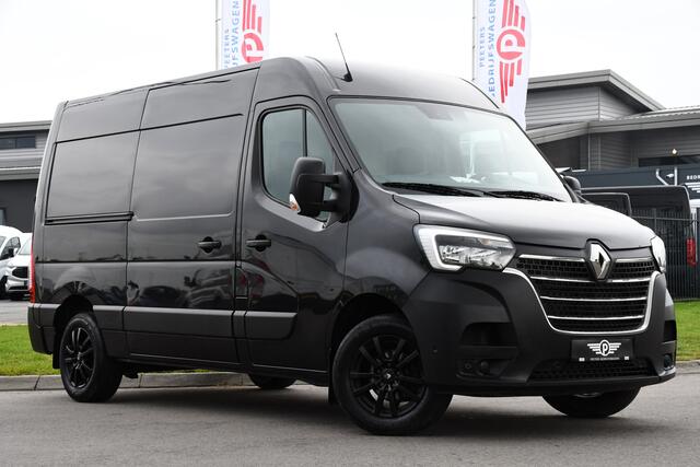 Renault MASTER T35 2.3 dCi 180 L2H2 Black Edition Camera, Cruise, Carplay, 2 x Schuifdeur, 180pk, Automaat, Trekhaak, Multimedia, Uniek!