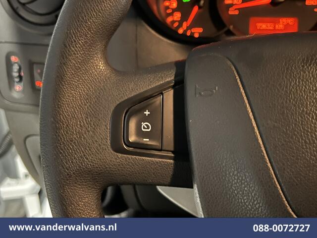 Renault MASTER 2.3 dCi 131pk L3H2 Euro6 Airco | Camera | Navigatie | Cruisecontrol | 270 Graden Achterdeuren Parkeersensoren, Bijrijdersbank