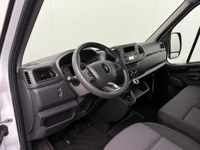 Renault MASTER 2.3DCi 145PK Bakwagen+Laadklep | Dakspoiler | Zijdeur | Betimmering | Airco | Cruise | 3-Persoons