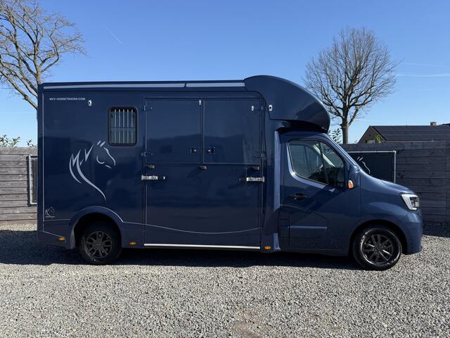 Renault MASTER PAARDENWAGEN | HORSETRUCK | ATM | STALLION 3XL | 2024 | HENGST | 59.500KM | 165PK | 3-SEAT | MANUEEL | BLUE | NL KENTEKEN