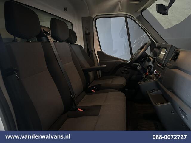 Renault MASTER 2.3 dCi 146pk Bakwagen 221cm Hoog Laadklep Euro6 Airco | Navigatie | Camera | LED Cruisecontrol, Bijrijdersbank