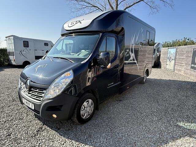 Renault MASTER PAARDENWAGEN | HORSETRUCK | STX | STALLION 3XL | 2017 | AUTOMAAT | 84.403KM | 3-SEAT | 170PK | MARGE | BELGISCH KENTEKEN