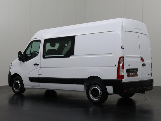 Renault MASTER 2.3DCi 150PK L2H2 Dubbele Cabine | 7-Persoons | Multimedia | Airco | Cruise | Trekhaak