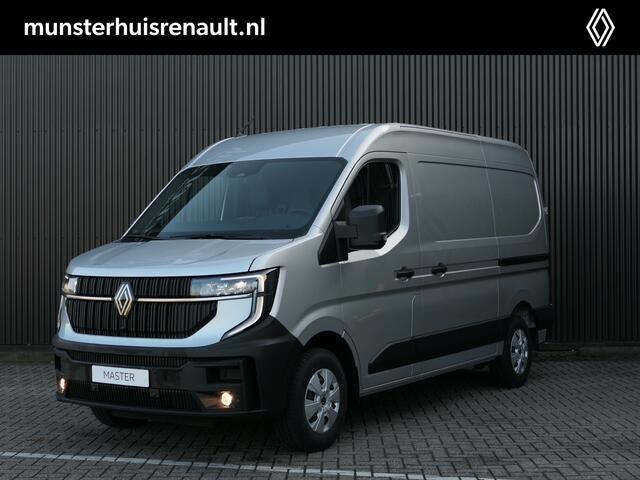 Renault MASTER T35 2.0 dCi 170 L2H2 Extra - NIEUW! - Zilver! - Dubbele schuifdeur - Trekhaak - Incl. vloerplaat & zijwandbekleding