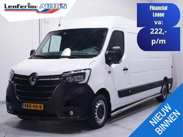 Renault MASTER 2.3 dCi 150 pk L3H2 Navi, Camera Dode Hoek Assist, Opstap achter, PDC V+A, 3-Zits
