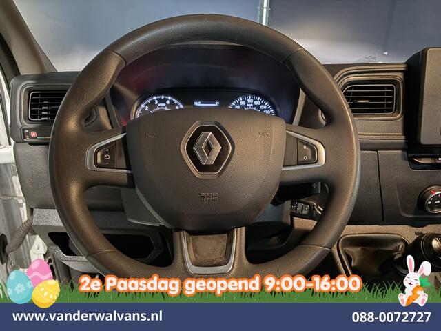 Renault MASTER 2.0 dCi 131pk Pick Up Open Laadbak Dubbel Lucht Euro6 Airco | Cruisecontrol | LED | Leder Bluetooth telefoonvoorbereiding