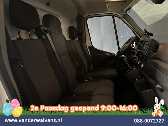 Renault MASTER 2.3 dCi 180pk L2H2 Inrichting Euro6 Airco | 2x zijdeur | Imperiaal | 2500kg Trekhaak | Navigatie Parkeersensoren, Bijrijdersbank