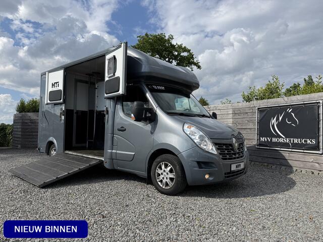 Renault MASTER | HORSETRUCK | HTI | STALLION 3XL | 2017 | HENGST | 70.835KM | MANUEEL | 3-SEAT | 130PK | L3 | BELGISCH KENTEKEN