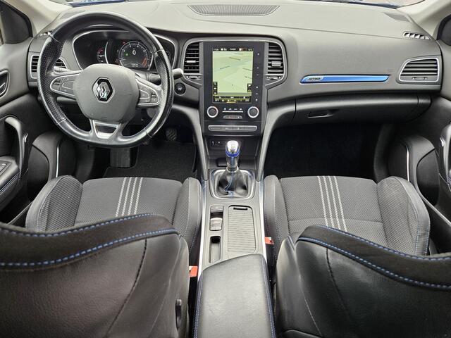 Renault MEGANE Estate 1.2 TCe 132pk GT-Line XENON LED|NAVIGATIE|CRUISE CONTROL|ECC/AIRCO|KEYLESS GO|PDC|GETINT GLAS|DEALER ONDERHOUDEN Maandag tot Vrijdag geopend van 09.00 uur tot 20.00 uur en Zaterdag van 09.00 tot 18.00 uur