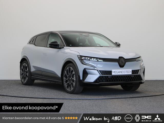 Renault MEGANE E-Tech Esprit Alpine 60kWh Comfort range | Adaptive Cruise Control | Adaptive Vision LED koplampen met geïntegreerde mistlampfunctie | Elektrisch verwarmbare voorstoelen
