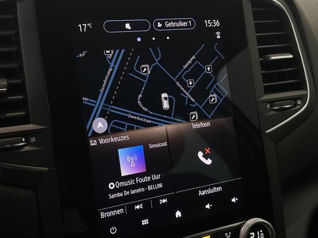 Renault MEGANE 1.6 E-Tech Plug-In Hybrid 160 Intens | Navigatie 9,3" | Head-Up Display | Dodehoek Detectie | Parkeersensoren voor, achter en achteruitrijcamera