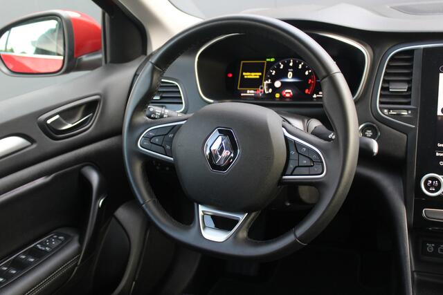 Renault MEGANE Estate 1.3 TCe 140 Techno | Incl. 12 maanden garantie | Trekhaak | Parkeersensoren | Achteruitrijcamera | Apple carplay/Android auto | Cruise control | Lichtmetalen velgen | Navigatie | Airco | Climate control | Bluetooth