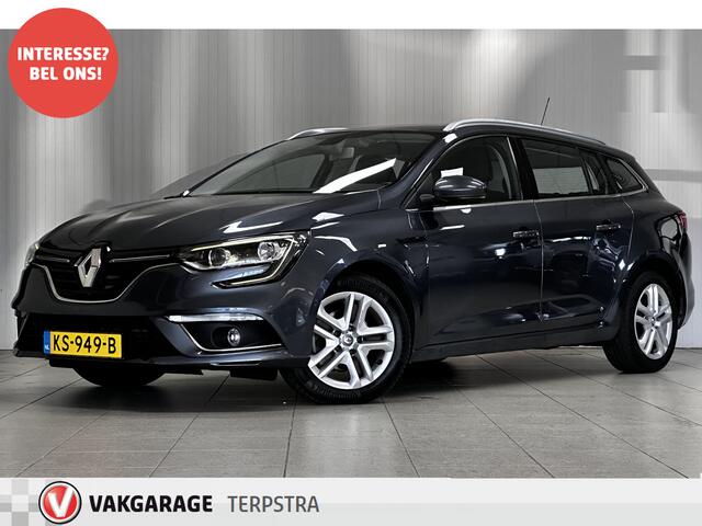 Renault MEGANE Estate 1.5 dCi Eco2 Zen/ Trekhaak/ DAB+/ Navi/ Clima/ Cruise/ Elek. pakket/ Isofix/ Bluetooth/ Armsteun/ Multi. LEDER. Stuur/ Mistl./ PDC/ Chroom/ Dakrails/ LED Dagrijverl.