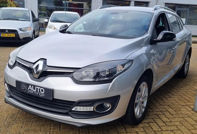 Renault MEGANE Estate 1.2 TCe Limited 116PK | NL AUTO | Trekaak | Onderhoudshistorie | Navigatie | Cruise Control | Climate Control | Parkeersensoren | Getint Glas | 2 Sleutels |