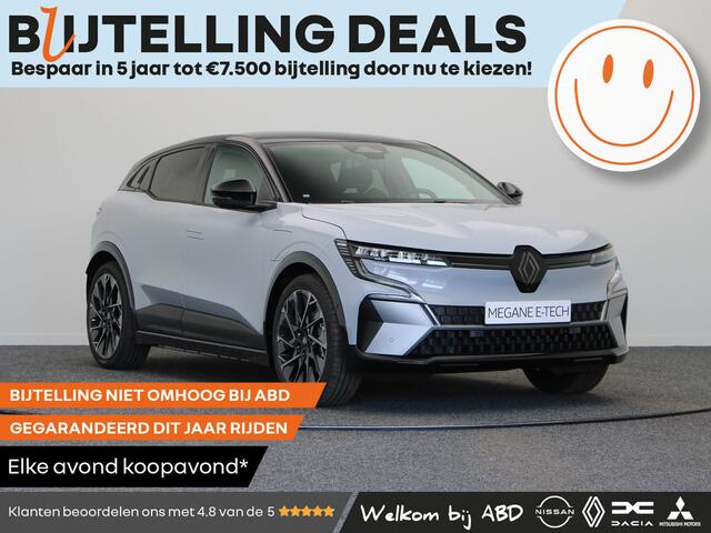 Renault MEGANE E-Tech Esprit Alpine 60kWh Comfort range | Adaptive Cruise Control | Adaptive Vision LED koplampen met geïntegreerde mistlampfunctie | Elektrisch verwarmbare voorstoelen