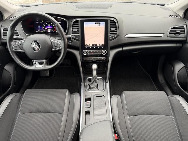 Renault MEGANE Estate TCe 140 EDC Techno Automaat / Fabrieksgarantie tot 06-2026 / Trekgewicht 1700 Kg / Camera / Dodehoek / Parkeer Assistent / Stoel & Stuurwiel Verwarming / Sfeerverlichting / Navigatie / AppleCarPlay & Android Auto / DAB /