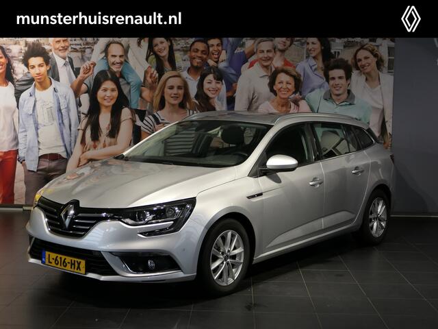 Renault MEGANE Estate 1.3 TCe Limited - AUTOMAAT - Trekhaak - Dodehoek - Grootlichtassistent - Parkeerassistent