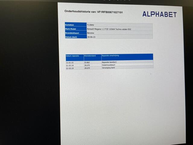Renault MEGANE Estate 1.3 TCe 140 Techno Automaat - Digitaal Cockpit, Carplay, Navi, Cruise, Camera, Half Leer