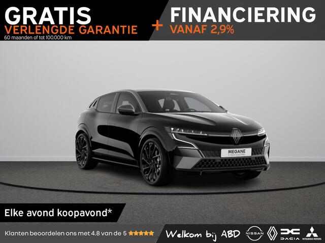 Renault MEGANE E-Tech Esprit Alpine Comfort range | Adaptive Cruise Control | Adaptive Vision LED koplampen met geïntegreerde mistlampfunctie | Elektrisch verwarmbare voorstoelen