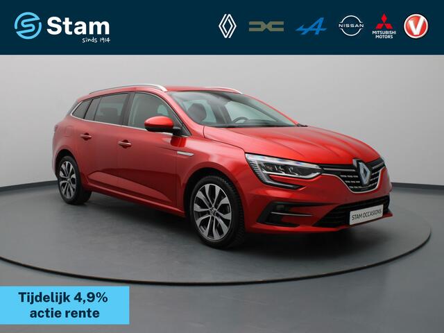 Renault MEGANE Estate TCe 140pk Techno EDC/AUTOMAAT Camera | Climate | Navi | Parksens. v+a | Stoelverwarming
