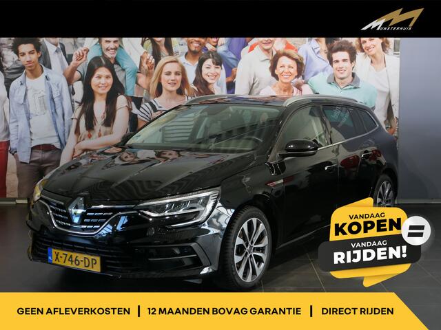 Renault MEGANE Estate 1.3 TCe 140 Techno - Trekhaak - Dodehoek - Parkeerassistent - Uitparkeerwaarschuwing - Allseasons