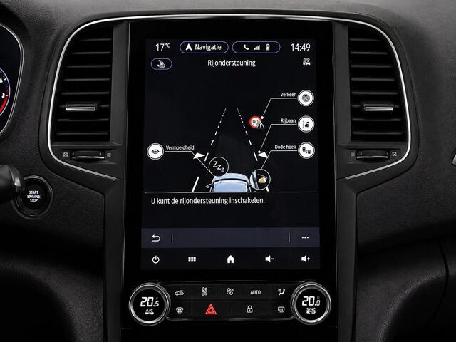 Renault MEGANE 1.2 TCe Facelift|HUD| Groot touchscreen|CarPlay|Lane assist|Auto Park DealerOH|Virtual cockpit|Dode hoek detectie