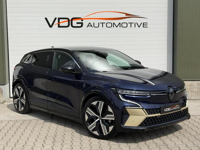 Renault MEGANE E-Tech EV60 Optimum Charge 220 Iconic Leder / SOH 94% / Warmtepomp / Camera Binnenspiegel / 360 Camera / Navigatie / Carplay / Clima / Two Tone / 20" lm