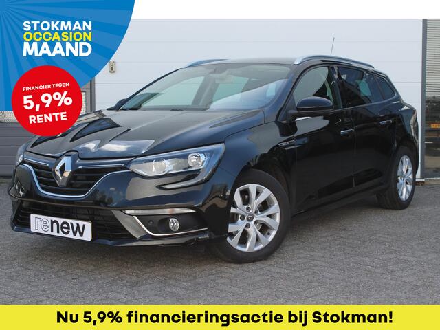 Renault MEGANE Estate 1.3 TCe 115 PK Limited | Parkeersensoren | ECC | NAVI | 1.700 trekgewicht
