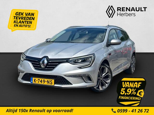 Renault MEGANE Estate 1.3 TCe GT-Line CAMERA / TREKHAAK / ADAPT CRUISE / NAVI
