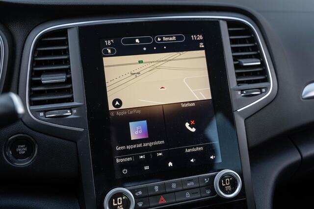 Renault MEGANE 1.3 TCe 140 EDC Intens | Navigatie 9,3 inch | Achteruitrijcamera | Parkeersensoren | Keyless Entry | Lichtmetalen Velgen 17 inch | Stoelverwarming | Digitale Cockpit | Apple Carplay | Android Auto