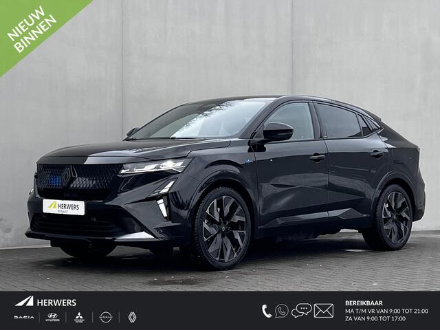 Renault Rafale E-Tech 4x4 plug-in hybrid 300 esprit Alpine / Fabrieksgarantie tot 04-2027 / 300 pk / EAER 98 km / Panoramadak variabele transparantie / HUD / Camera 360° / Elektrische klep / Navigatie / Apple Carplay Android / Stuur-, stoel- en voorruitverwarming / LM 2