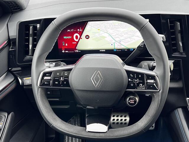 Renault Rafale E-Tech 4x4 plug-in hybrid 300 esprit Alpine / Fabrieksgarantie tot 04-2027 / 300 pk / EAER 98 km / Panoramadak variabele transparantie / HUD / Camera 360° / Elektrische klep / Navigatie / Apple Carplay Android / Stuur-, stoel- en voorruitverwarming / LM 2